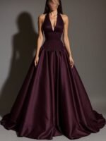 فستان منفوش ساده