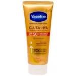 لوشن جلوتا هيا معزز بالسيروم مع عامل حماية من اشعة الشمس SPF50 من فازلين - 180 مل