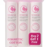 مناديل قطن SY624 لإزالة المكياج – عبوة 450 حبة ناعمة وعملية