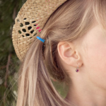 ⁦HS10039 بيوتي ستار ربطة راس ملون⁩ - الصورة ⁦2⁩