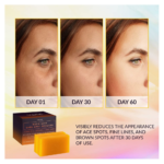 ⁦فاليتيك صابون بحمض الكوجيك لتفتيح البشرة وإزالة البقع الداكنة قطعتين⁩ - الصورة ⁦3⁩