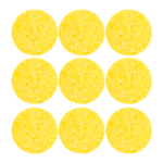 ⁦بيوتي ستار اسفنج تنظيف بشرة اصفر - 12 حبة (PP002)⁩ - الصورة ⁦5⁩