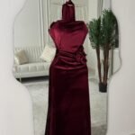 فستان مخمل كوري