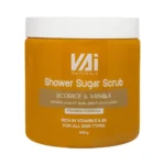 VAI مقشر السكر الرغوي بعرق السوس والفانيليا 600مل