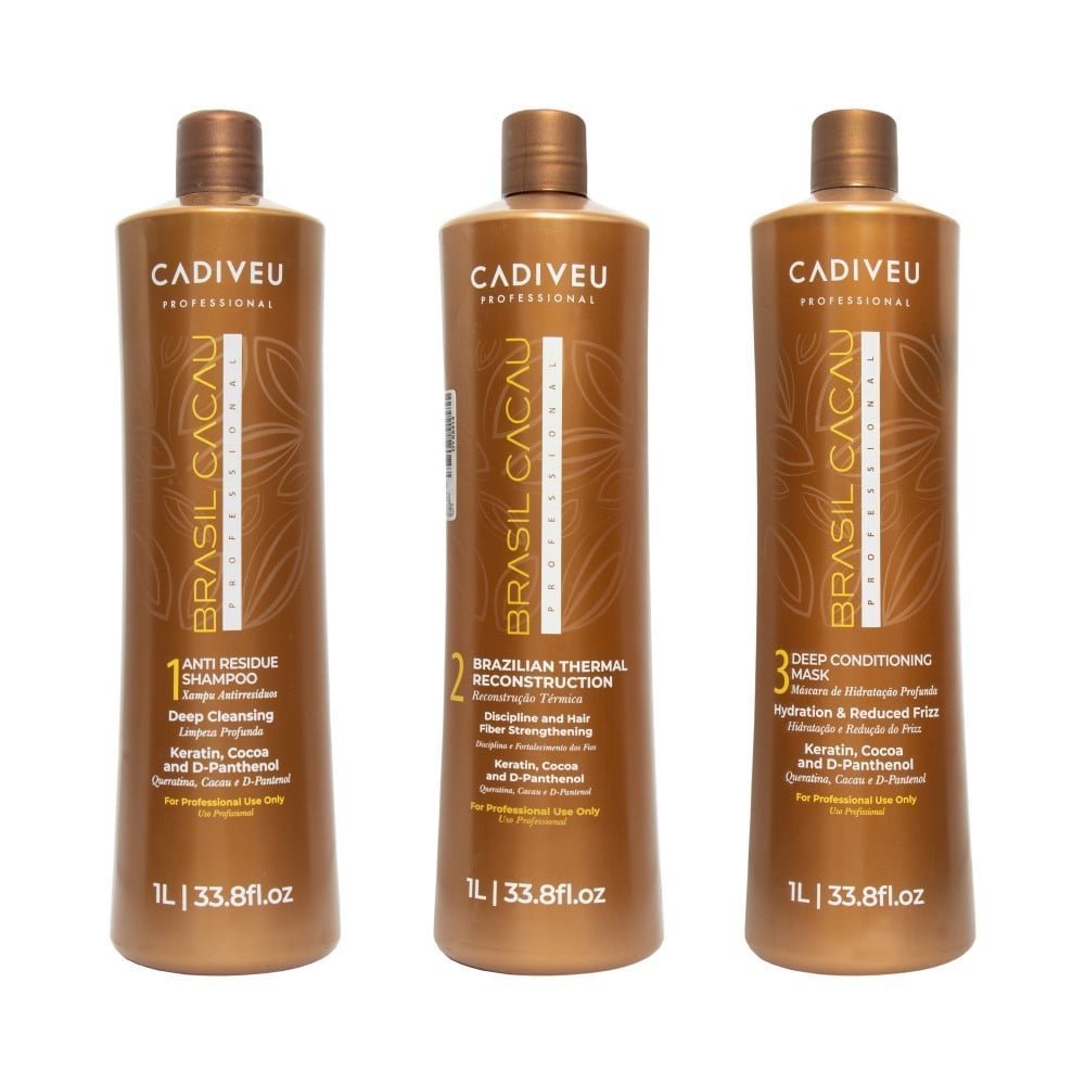 IMG-8090-1.jpg مجموعة برازيل كاكاو كيرياتين لمعالجة الشعر 3×1000 مل علاج الشعر التالف -نعومة حريرية - الصورة 1
