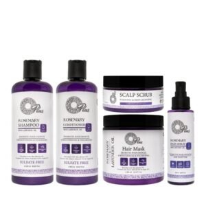 مجموعة علاج الشعر اكليل الجبل من أوبلس 500 مل غني بزيت اكليل الجبل