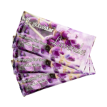 ⁦جلوبال ستار | مناديل مبللة للوجه قطنيه | باللافندر | 25 حبة مصنوعة من القطن ومغلفة بإحكام⁩ - الصورة ⁦2⁩