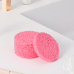 ⁦بيوتي ستار اسفنج تنظيف بشرة زهري SP-1P - 12 PCS⁩ - الصورة ⁦2⁩