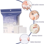 ⁦مناديل قطن لإزالة المكياج 100 حبة SY450⁩ - الصورة ⁦2⁩