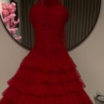 فستان طبقات تل