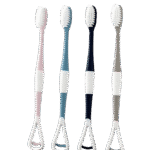 فرشاة أسنان ساكورا كلين - عبوة من 10 قطع - غطاء F-201