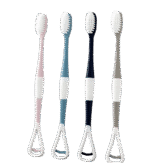 فرشاة أسنان ساكورا كلين - عبوة من 10 قطع - غطاء F-201