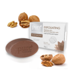 صابونة تفتيح وتقشير الوجه بقشور اللوز من بيزلين. 70جرام