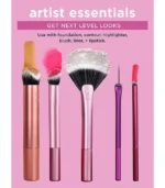 ⁦مجموعة فرش المكياج الاساسية من ريل تكنيكس 5 فرش - 01895⁩ - الصورة ⁦2⁩