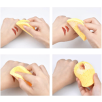 ⁦بيوتي ستار اسفنج تنظيف بشرة اصفر - 12 حبة (PP002)⁩ - الصورة ⁦4⁩