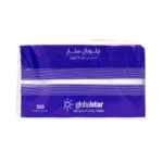 ⁦مناديل جلوبال ستار 500 منديل مفرد أزرق - شد 10 باكت⁩ - الصورة ⁦3⁩