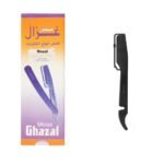 غزال شفرة الحلاقة اسود - 12 PCS