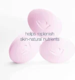 ⁦قالب صابون مرطب من دوف بتركيبة مغذية لجميع أنواع البشرة ، زهري مع ¼ كريم مرطب ، 135 جرام - عبوة من 6 قطع⁩ - الصورة ⁦2⁩