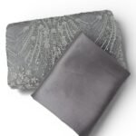 قطعة مطرزة بشك يدوي وترتر 3متر