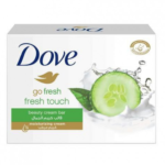 صابون كريم الجمال معطر برائحة الخيار والشاي الأخضر من دوڤ - 125 جم