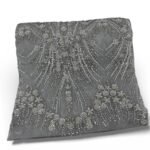 ⁦قطعة مطرزة بشك يدوي وترتر 3متر⁩ - الصورة ⁦3⁩