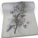 ⁦بانو تركيب ورود مطرز⁩ - الصورة ⁦3⁩