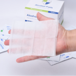 ⁦ضمادة قطنية كحولية 75 درجه 100⁩ - الصورة ⁦2⁩