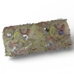 ⁦بانو مطرز بزخارف ناعمة– ليموني⁩ - الصورة ⁦2⁩