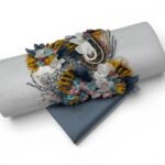 بانو تطريز ملكي فاخر – قطعة استثنائية للتصاميم الراقية