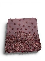 ⁦قطعة مطرزة بشك يدوي وترتر 3متر⁩ - الصورة ⁦2⁩