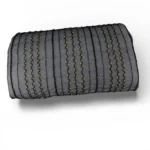 ⁦قطعة المطرّز بلون رمادي بخطوط طولية متداخلة⁩ - الصورة ⁦3⁩