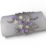 ⁦بانوه بتراكيب ورود اصليه وكرستالات فاخرة⁩ - الصورة ⁦3⁩