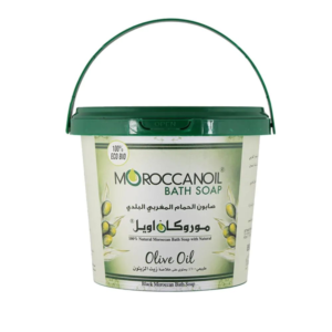 موروكان اويل صابون الحمام المغربي البلدي بخلاصة زيت الزيتون 850 مل