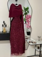 فستان خرز وترتر 2