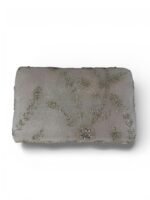 ⁦قطعة المطرّز بلون رمادي بخطوط طولية متداخلة⁩ - الصورة ⁦3⁩