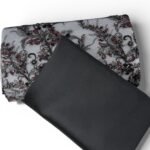 ⁦قطعة مطرزة بشك يدوي وترتر 3متر⁩ - الصورة ⁦2⁩