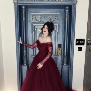 فستان تول تيواني