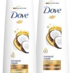 شامبو مغذي الأسرار لإصلاح الشعر من دوف 400 مل + بلسم مجاني- 320 مل