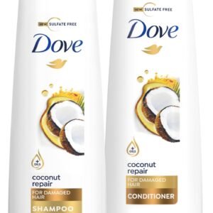 شامبو مغذي الأسرار لإصلاح الشعر من دوف 400 مل + بلسم مجاني- 320 مل