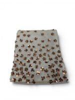 ⁦قطعة مطرزة بشك يدوي وترتر 3متر⁩ - الصورة ⁦3⁩