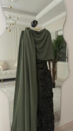 ⁦فستان تل على ورود⁩ - الصورة ⁦3⁩