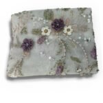 ⁦قطعة كاملة تراكيب ورود وتطريز يدوي⁩ - الصورة ⁦3⁩