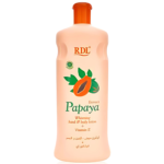 لوشن لتبييض بشرة الجسم واليدين بخلاصة فاكهة البابايا من ار دي ال 600 مل