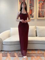⁦فستان سهرة مرصّع⁩ - الصورة ⁦4⁩