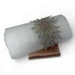 ⁦بانو تركيب ورود مطرز⁩ - الصورة ⁦3⁩