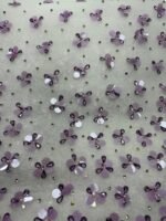 ⁦قطعة مطرزة بشك يدوي وترتر 3متر⁩ - الصورة ⁦4⁩