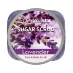 مقشر السكر​ للوجة والجسم باللافندر | جلوبال ستار | 600 جرام تجديد وترطيب للبشرة