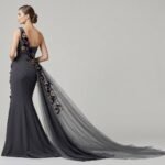 ⁦بانو تول مطرز فاخر – تطريز يدوي كريستال⁩ - الصورة ⁦2⁩