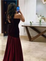 ⁦فستان جوخ مع تفتة⁩ - الصورة ⁦2⁩