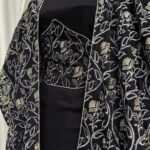 فستان سي واي مطرز بكبيوتر